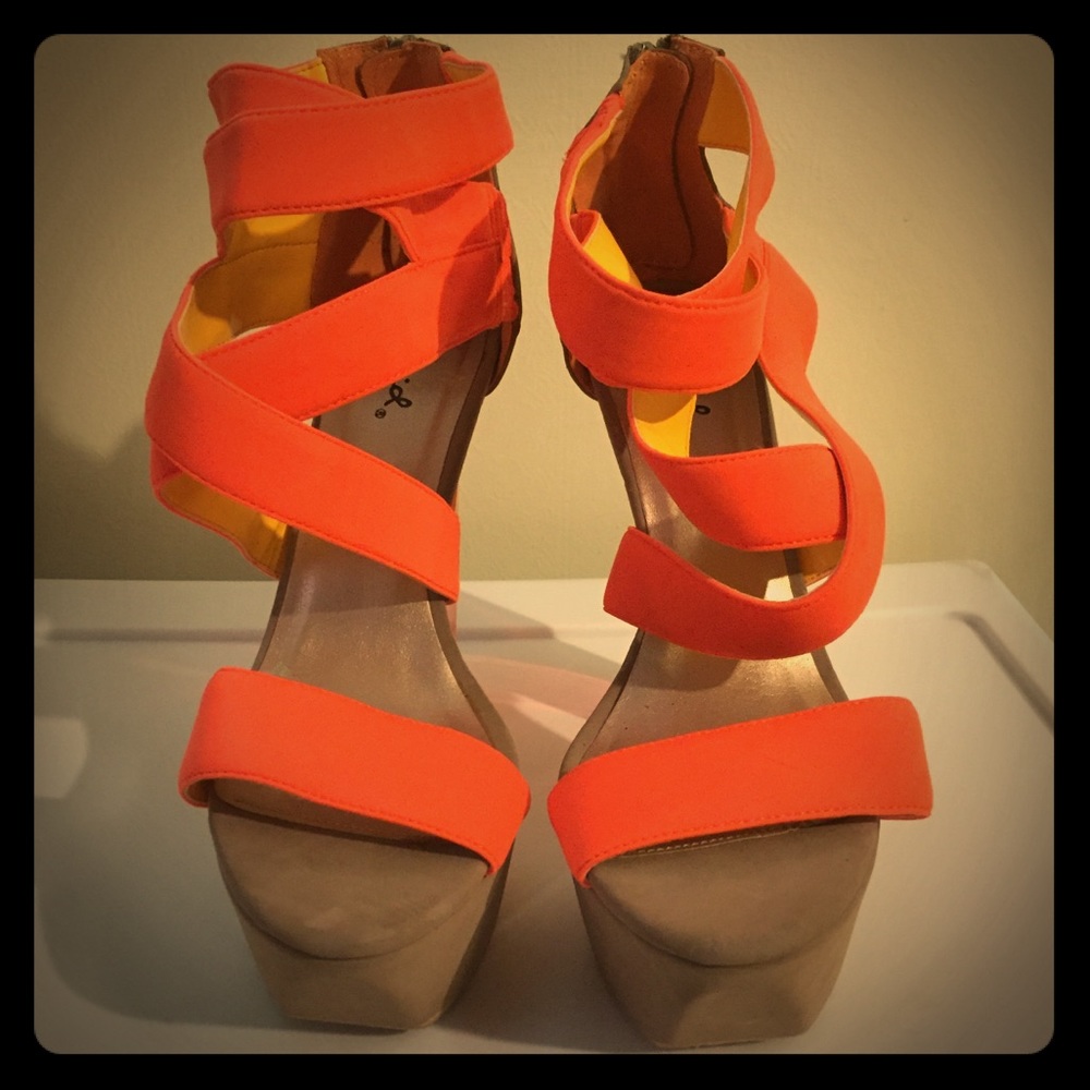 Qupid Platform Heels